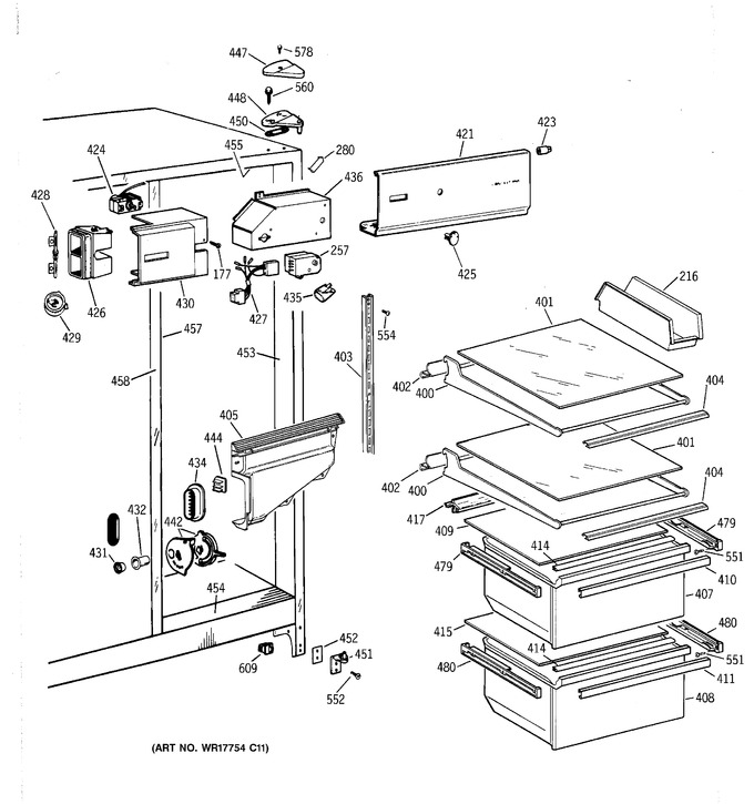 Diagram for TFX20JAXFWW