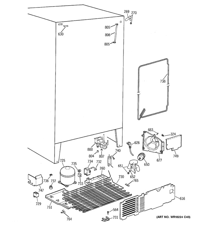 Diagram for TFX22VRZBWW