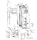 Diagram for 1 - Freezer Door