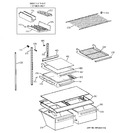 Diagram for 4 - Shelf Parts