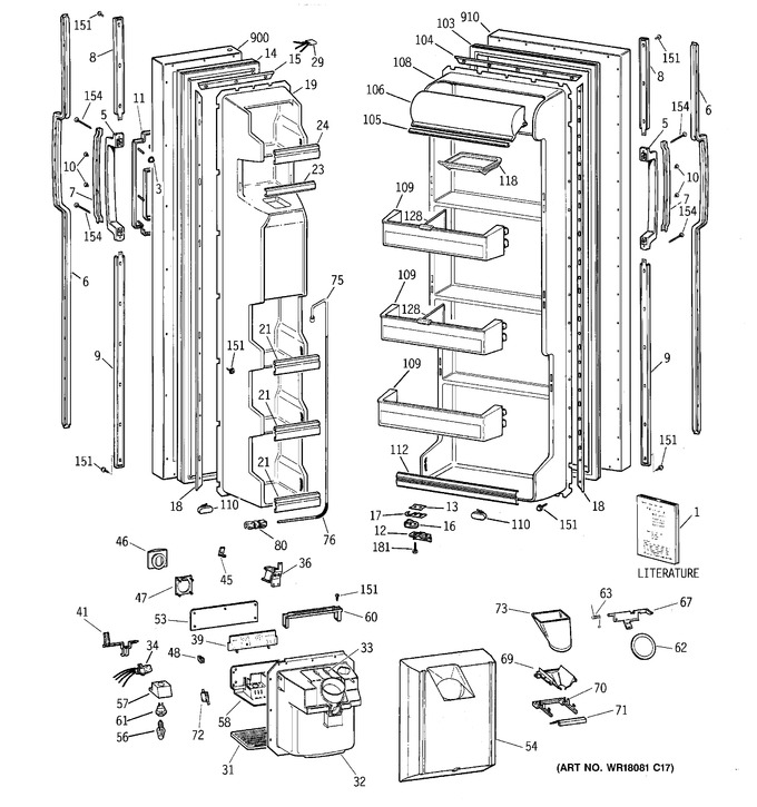 Diagram for TFT20JRXFWW