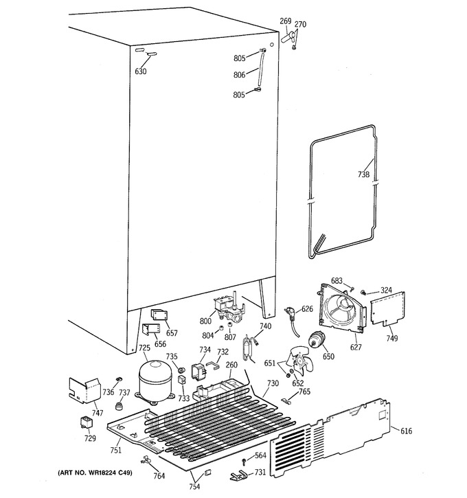 Diagram for TFT20JRXFWW