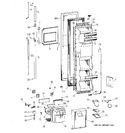 Diagram for 1 - Freezer Door