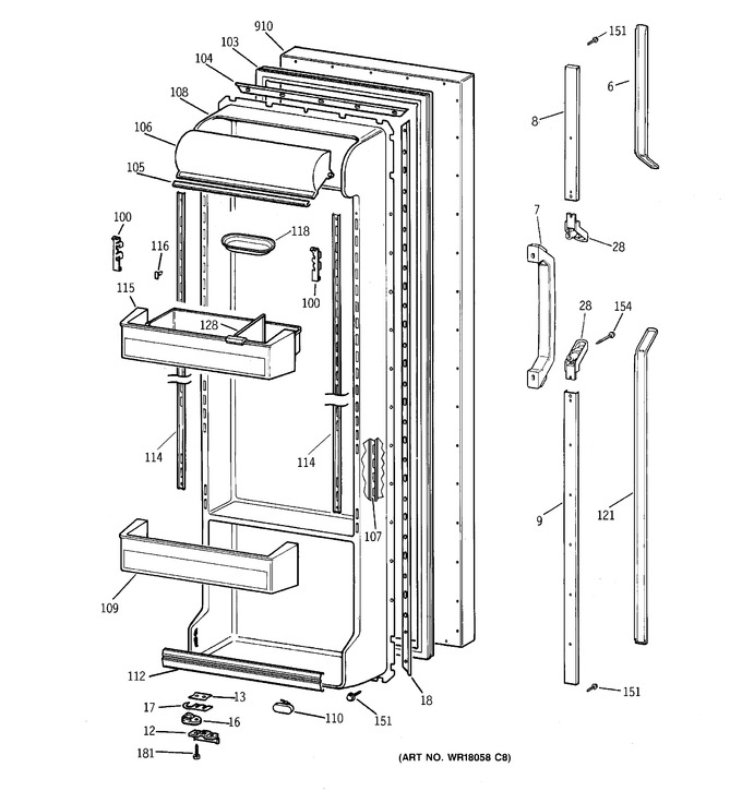 Diagram for TFT22PRXFWW