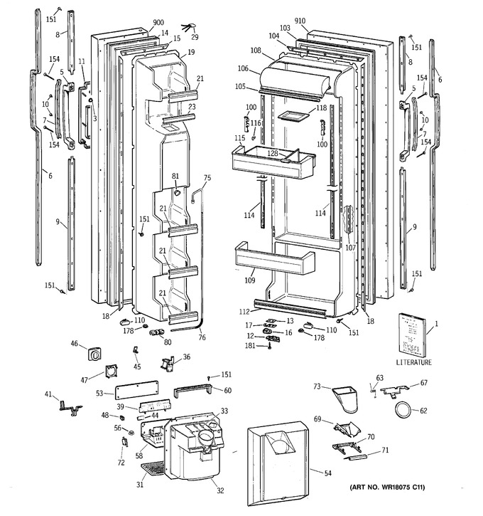 Diagram for TFT25JWYFAA