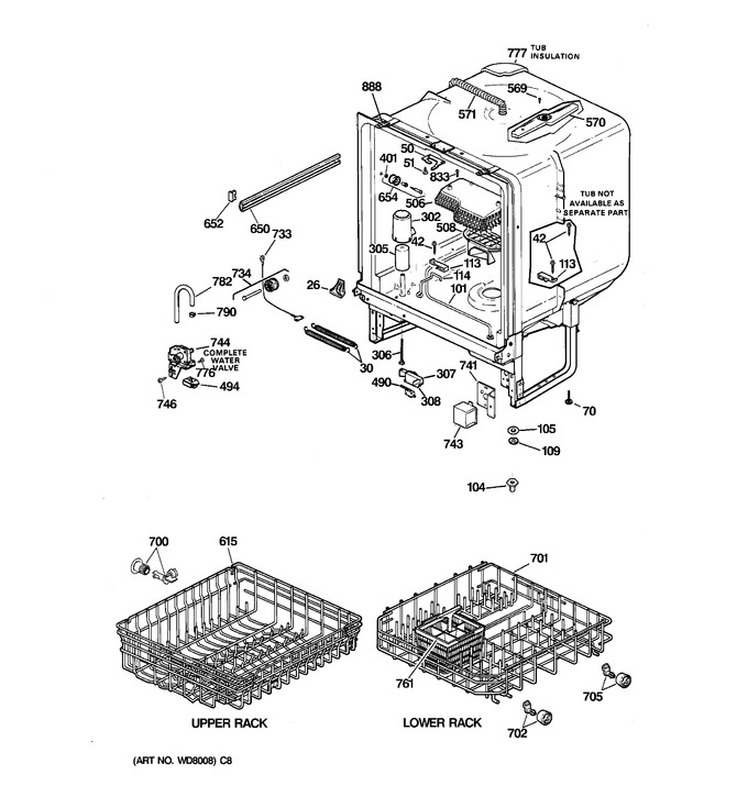 Diagram for GSD950X-72