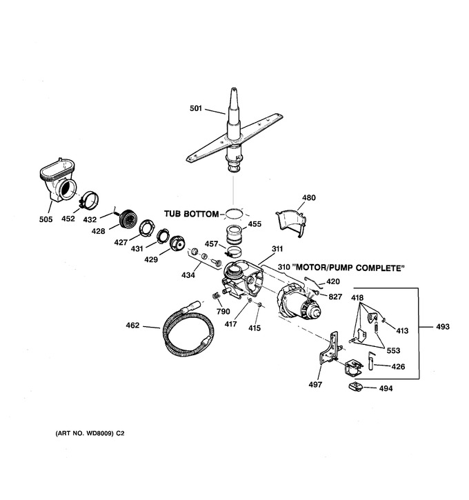 Diagram for GSD980X-72WW