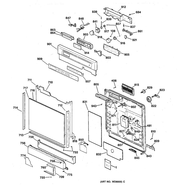 Diagram for GSD4940Y72SS