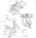 Diagram for 1 - Escutcheon & Door Assembly