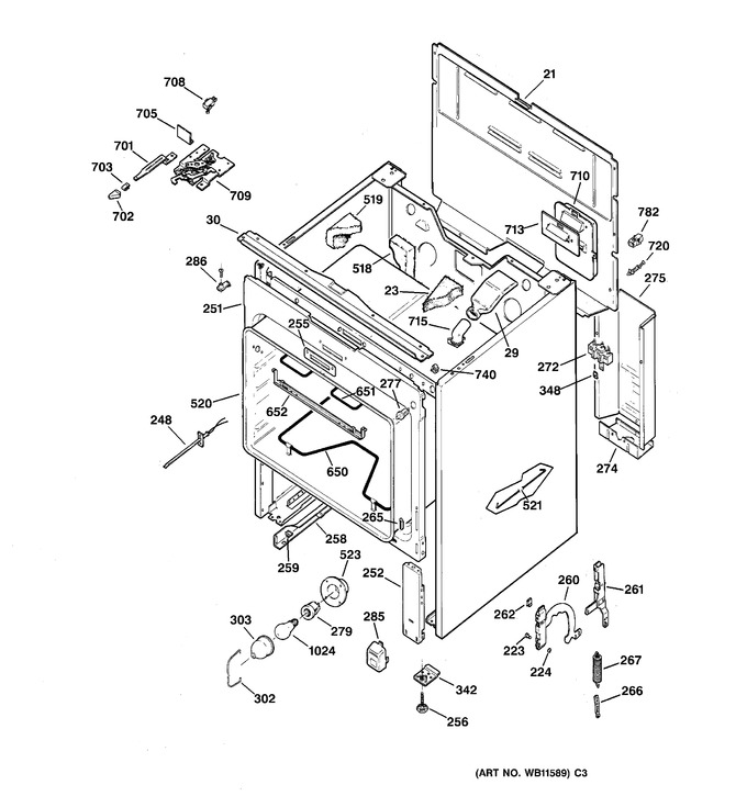 Diagram for JBP78WY1