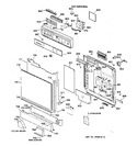 Diagram for 1 - Escutcheon & Door Assembly