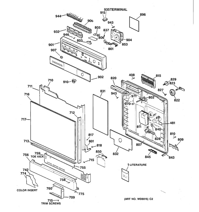 Diagram for GSD4010Y74AA