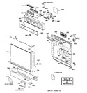 Diagram for 1 - Escutcheon & Door Assembly