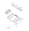 Diagram for 1 - Cooktop