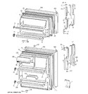 Diagram for 1 - Doors