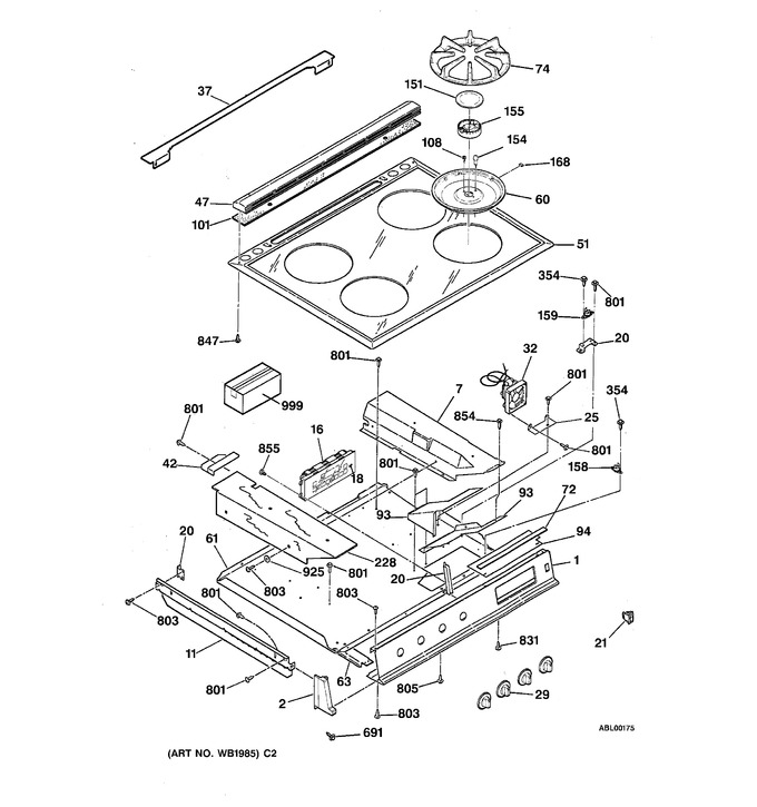 Diagram for JGSP33WEV5WW