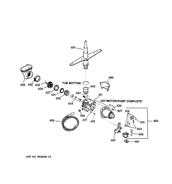 Diagram for GSD3610Z00AA