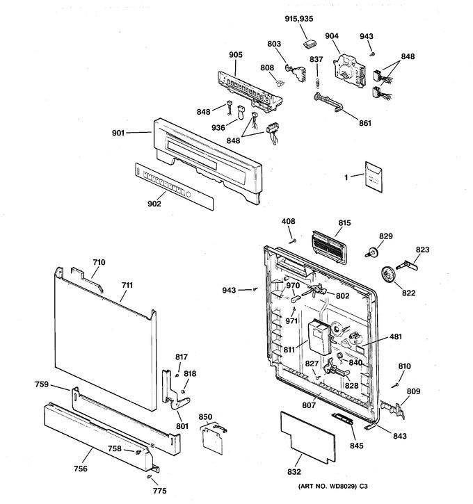 Diagram for GSD4010Z00AA