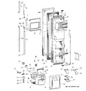 Diagram for 1 - Freezer Door