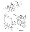 Diagram for 1 - Escutcheon & Door Assembly