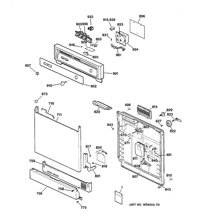 Diagram for GSM2100Z00AD