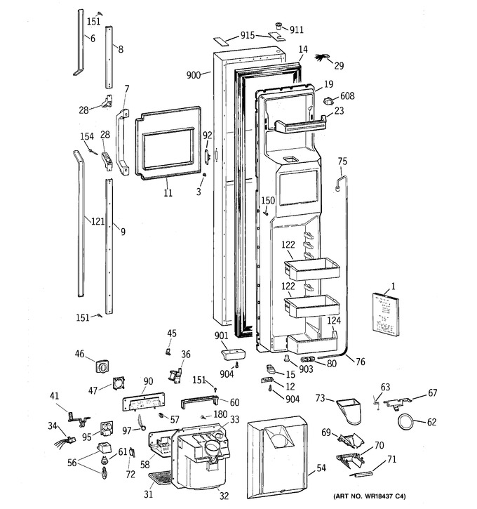 Diagram for TFX30PBZCWW