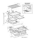 Diagram for 4 - Shelf Parts