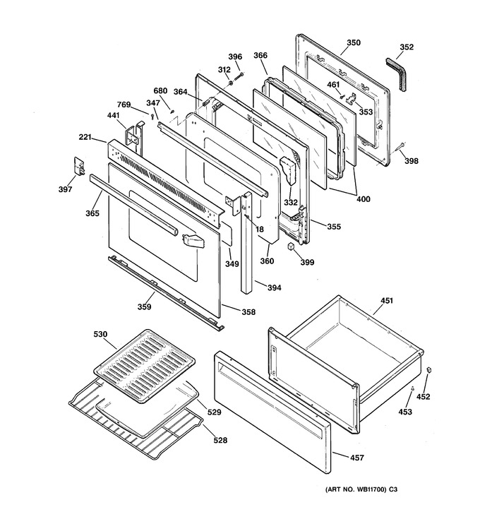 Diagram for JBP75WY2