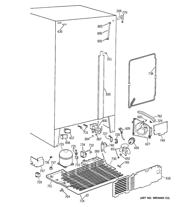 Diagram for TFJ22PRZAWW