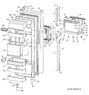 Diagram for 2 - Fresh Food Door