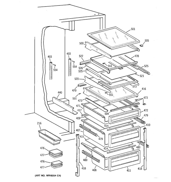 Diagram for TFJ28PFZAWW