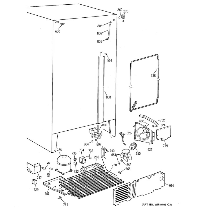 Diagram for TFX22JRZAAA