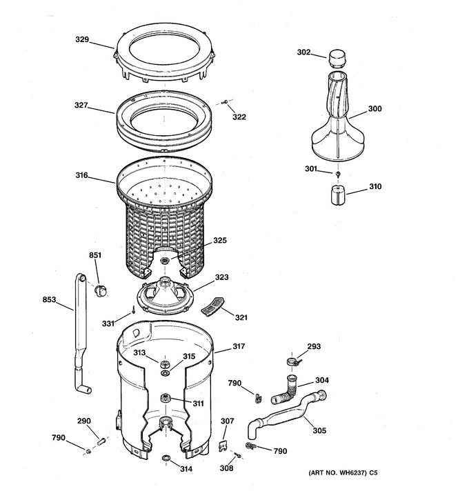 Diagram for WLXR1020T8WB