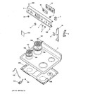 Diagram for 1 - Control Panel & Cooktop