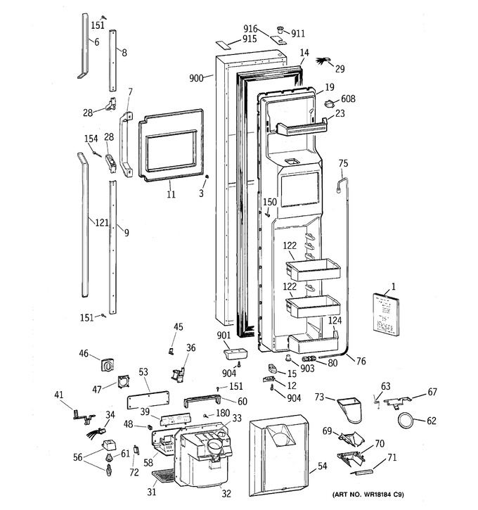 Diagram for TPX24PRYFWW