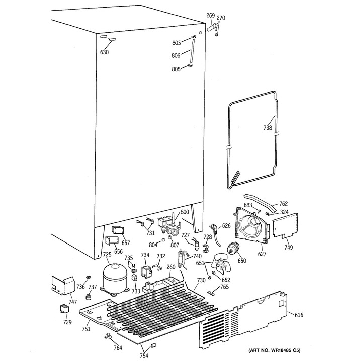 Diagram for TFJ22PRZBWW