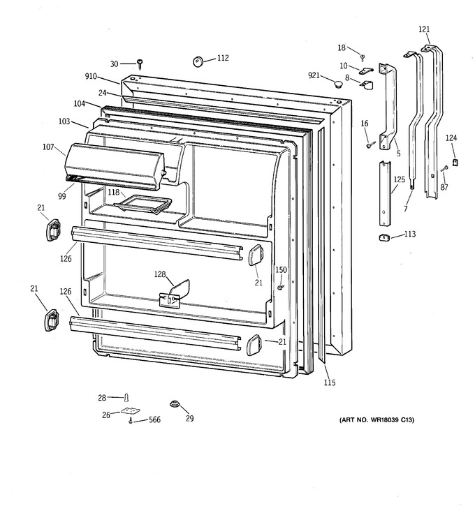 Diagram for TBG18DAYJRWW