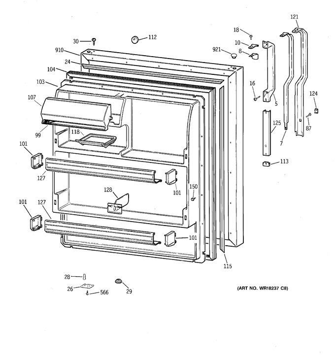 Diagram for TBG18JAYJRWW