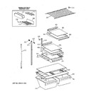 Diagram for 4 - Shelf Parts