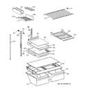 Diagram for 4 - Shelf Parts