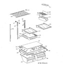 Diagram for 4 - Shelf Parts