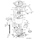 Diagram for 5 - Washer-tubs, Hoses & Motor