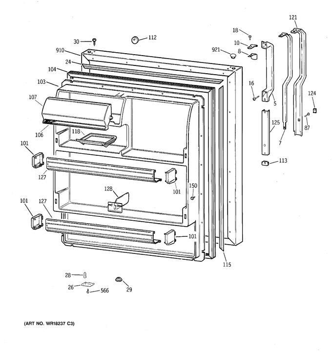 Diagram for TBT18JAXURWW