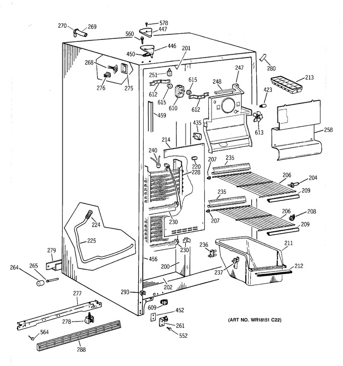 Diagram for TFX25ZAZBWW