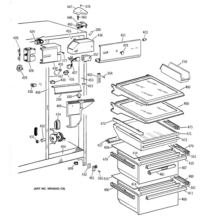 Diagram for TFX25ZAZBWW