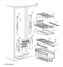 Diagram for 3 - Freezer Shelves