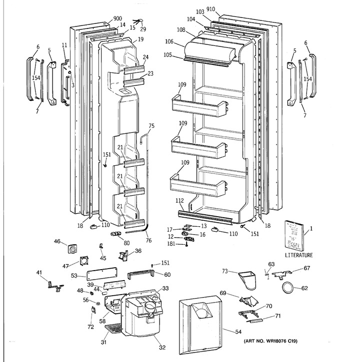 Diagram for CSX22GRXDWW