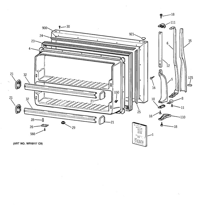 Diagram for CTG18GAXMRWW