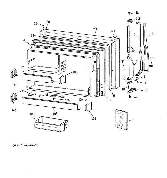 Diagram for CTG25GAXGRWW