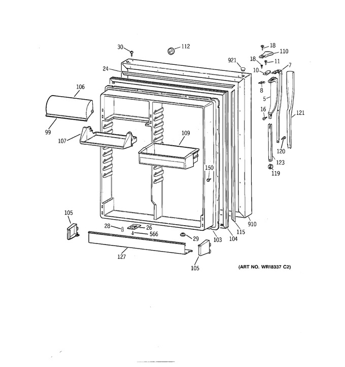 Diagram for CTG25GAXGRWW